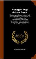 Writings of Hugh Swinton Legaré