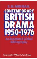 Contemporary British Drama 1950-1976