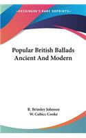 Popular British Ballads Ancient And Modern