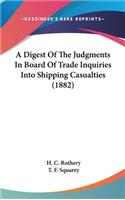 Digest Of The Judgments In Board Of Trade Inquiries Into Shipping Casualties (1882)