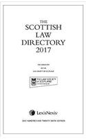 The Scottish Law Directory: The White Book 2017