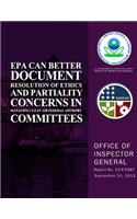 EPA Can Better Document Resolution of Ethics and Partiality Concerns in Managing Clean Air Federal Advisory Committees