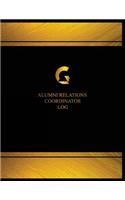 Alumni Relations Coordinator Log (Log Book, Journal - 125 pgs, 8.5 X 11 inches): Alumni Relations Coordinator Logbook (Black cover, X-Large)