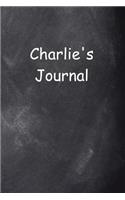 Charlie Personalized Name Journal Custom Name Gift Idea Charlie: (Notebook, Diary, Blank Book)(Name Personalized Journals Notebooks Diaries)