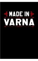 Notizbuch Made in Varna