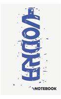 VODKA Notebook: VODKA Notizbuch / Notebook / Journal Geschenk (6 x 9 Zoll - 110 Seiten)