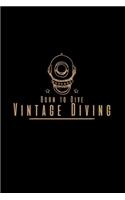 Born to dive vintage diving