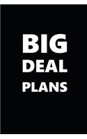 2020 Daily Planner Funny Humorous Big Deal Plans 388 Pages: 2020 Planners Calendars Organizers Datebooks Appointment Books Agendas