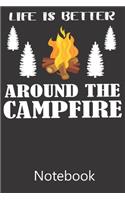 Life Is Better Around The Campfire