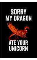 Sorry My Dragon Ate Your Unicorn