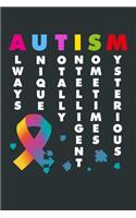 Autism - Always Unique, Totally Intelligent, Sometimes Mysterious