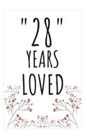 Years Loved Notebook