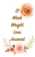 12 Week Weight Loss Journal