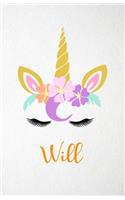 Will A5 Lined Notebook 110 Pages