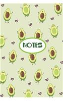 Notes: Cute Avocado Lover