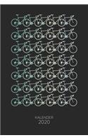 Kalender 2020: Rennrad Fahrrad Kalender 2020 für Rennradfahrer, Jahresplaner Wochenplaner Terminplaner Terminkalender 2020, Geschenk für Radfahrer Radsportler Tria