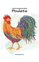 Livre de coloriage pour adultes Poulets 1