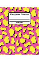 Composition Notebook Wide Ruled