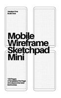 Mobile Wireframe Sketchpad Mini: White