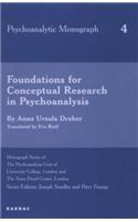 Foundations for Conceptual Research in Psychoanalysis