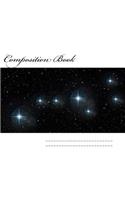 Composition Book: Stars