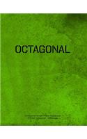 Octagonal Graph Paper Notebook 1/4 inch octagons 160 pages