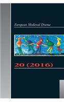 European Medieval Drama 20 (2016)