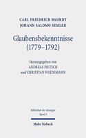 Glaubensbekenntnisse (1779-1792)