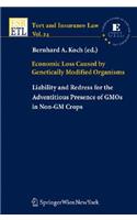 Economic Loss Caused by Genetically Modified Organisms: Liability and Redress for the Adventitious Presence of Gmos in Non-GM Crops