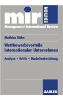 Wettbewerbsvorteile Internationaler Unternehmen