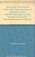 Das Kulmer Gerichtsbuch