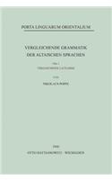 Vergleichende Grammatik Der Altaischen Sprachen