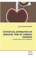 Statistical Estimation of Survival Time of Cardiac Patients