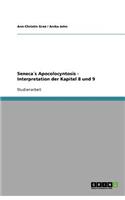 Seneca´s Apocolocyntosis - Interpretation der Kapitel 8 und 9