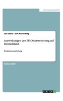 Auswirkungen der EU-Osterweiterung auf Deutschland: Workshop-Ausarbeitung