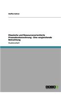 Klassische und Ressourcenorientierte Prozesskostenrechnung - Eine vergleichende Betrachtung