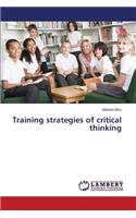 Training strategies of critical thinking