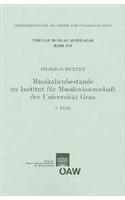 Musikalienbestande Im Institut Fur Musikwissenschaft Der Universitat Graz - 2.Teil