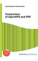 Comparison of Openxps and PDF