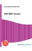2003 Brit Awards