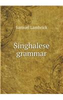 Singhalese Grammar