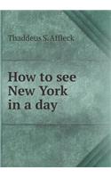 How to See New York in a Day