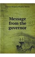 Message from the Governor