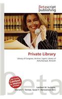 Private Library: (English)