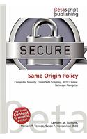 Same Origin Policy: (English)