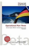 Operational Plan Three: (English)