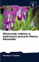 Wizerunek rodziny w wybranych pracach Meeny Alexander