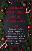 Dévotions de Noël de 5 minutes pour les préadolescents 2024