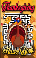 Thanksgiving Mazes Book