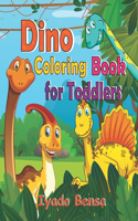 Dino Coloring Book For Toddlers